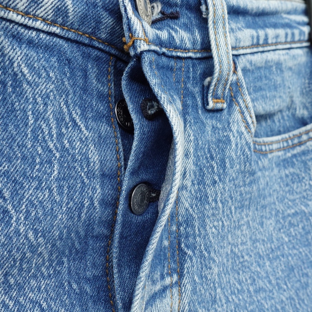 Levis Premium Denim Jeans SZ 26 Wedgie Straight Classic Clean Girl Soft Girl - Picture 3 of 13